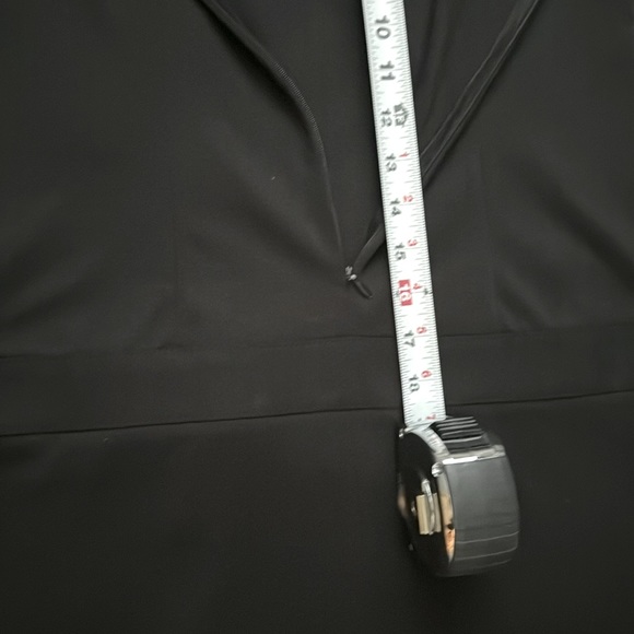 J Taylor - ADORABLE 🥰 Mixed Media Dress w/Faux Belt Buckle /Buttons- Size 4 - Picture 9 of 14